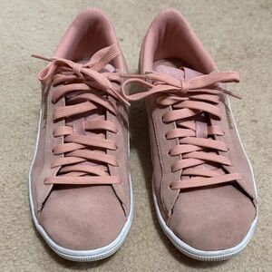 Puma Women's Blush Suede Sneakers